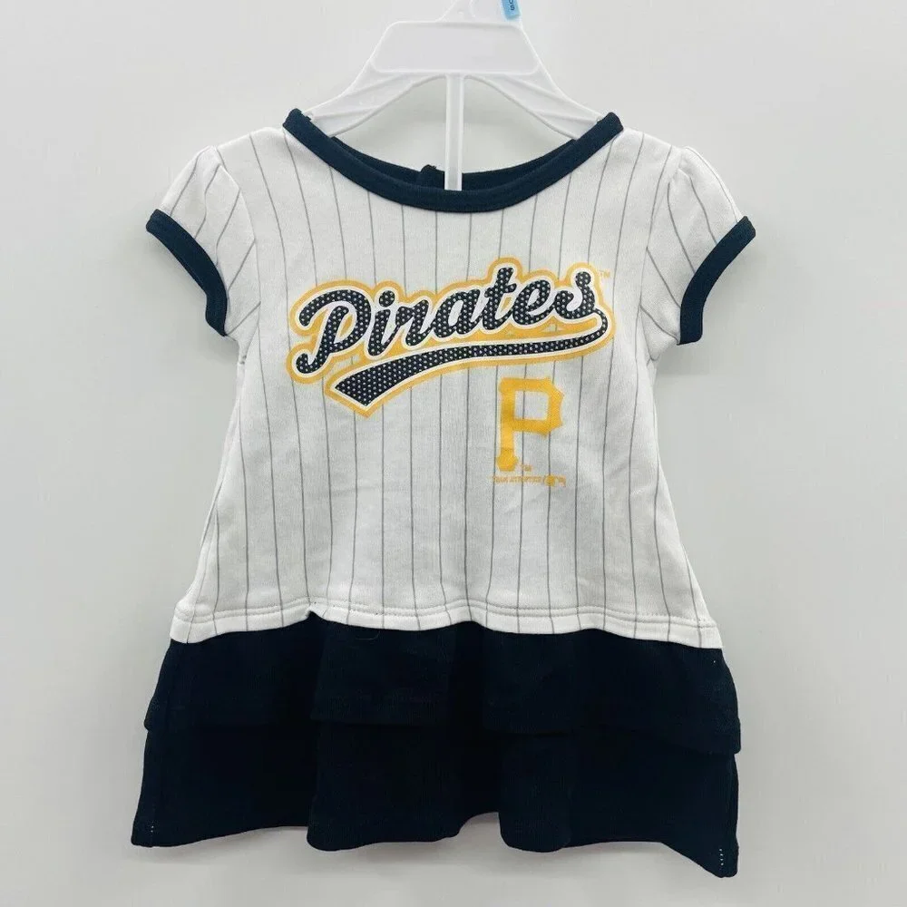 Team Athletics‎ Genuine Merchandise Baby Girls 3-6 M Pittsburgh Pirates Set 2187